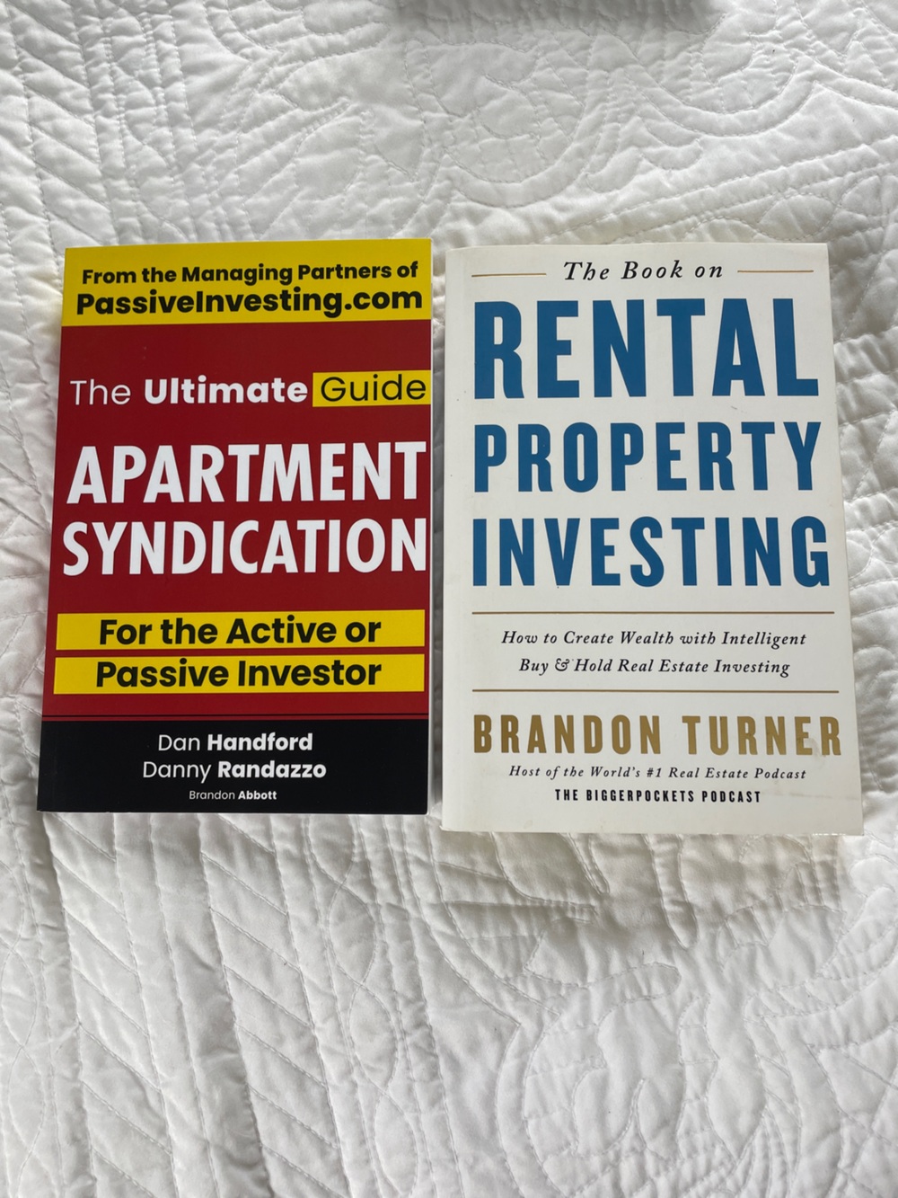 Set of 2 Property Books - Apartment Syndication & Rental Property Investing